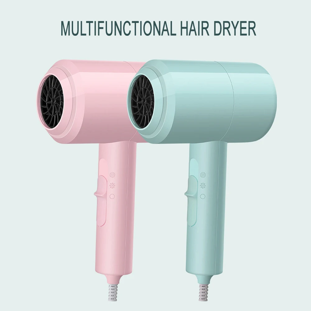 Household Hair Dryer Professional Salon Negative Ion Blow Dryer Electric Hair Dryer Tools Hot Cold Wind With Air Collecting Nozz