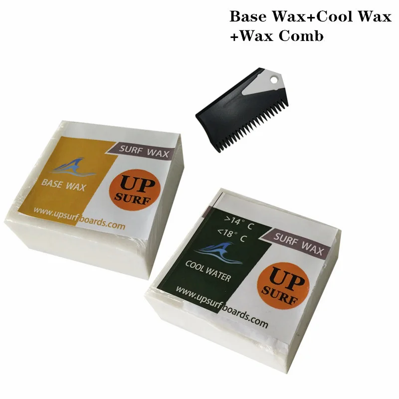 Surfing Base Wax+cold/warm/Tropical/cool wax Water Wax and surf wax comb with fin key natural surf wax