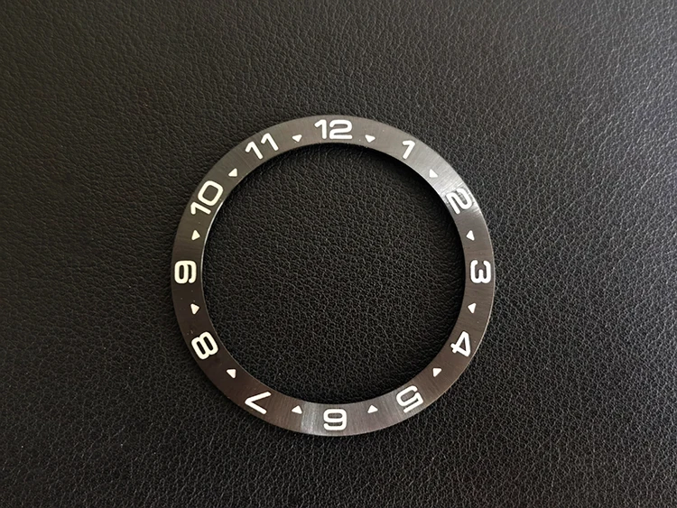 Watch Accessories MOD SKX007/009 New NO. 5 SRPD51/63/53 Series Beveled Stainless Steel Time Ring 38mm