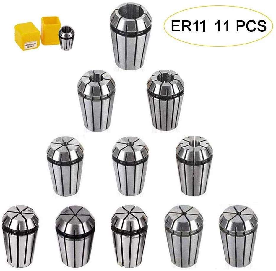 1pcs ER11 1-7MM ER spring collet chuck Accuracy 0.008mm for CNC milling tool holder Engraving machine spindle motor