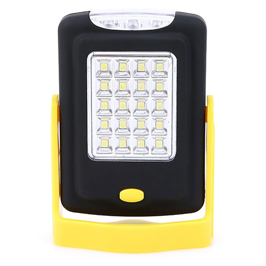 Portable LED Work Light, Magnetic Base & Hanging Hook, 10W Super Bright Flashlight for Car Repairing, Camping, Hiking, Fishing