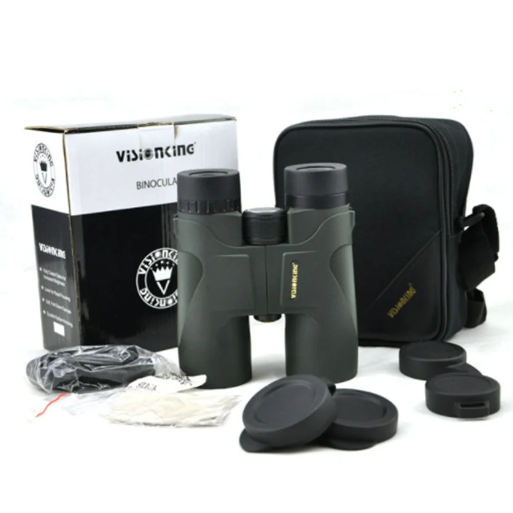 

Visionking 10x42mm HD Double-tube Tourism Outdoor Telescope Low-light Night Vision Waterproof Telescope