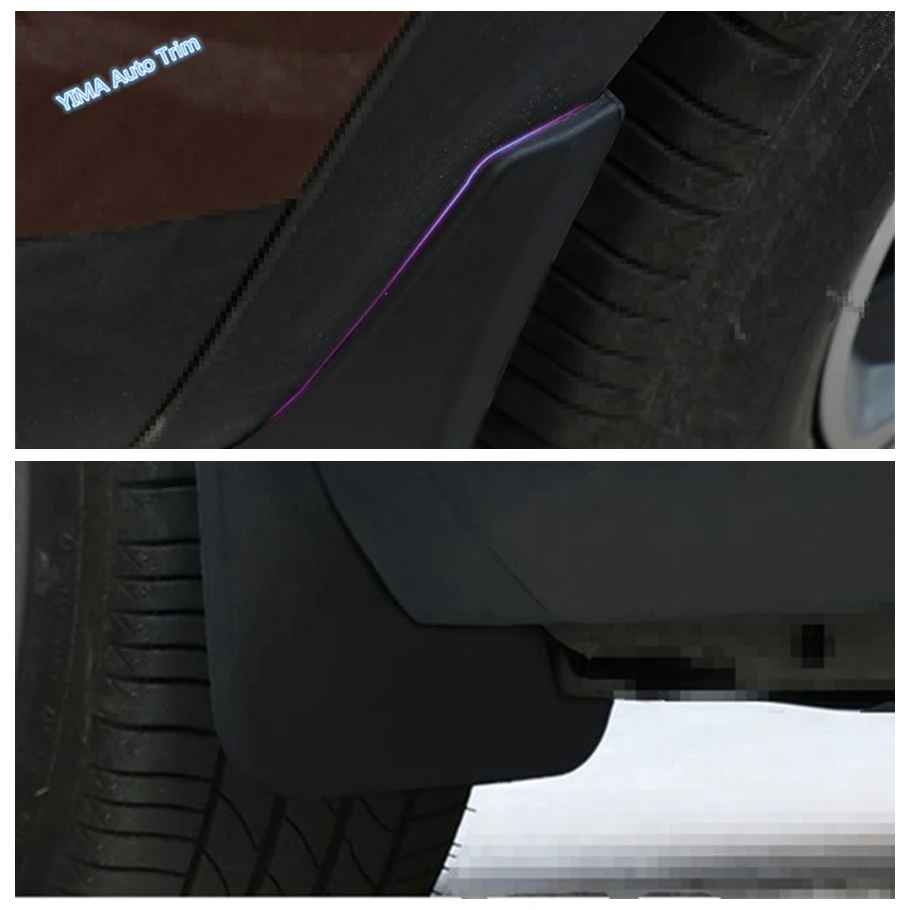 Front & Rear Mud Flaps Mudguard Splash Guards Fender Mudflaps Auto Exterior Accessories Fit For Peugeot 3008 3008GT 2017 - 2023