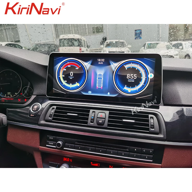 

KiriNavi 12.3" Touch Screen Android 13 For BMW 5 Series F10 Car Radio Automotivo Head Unit Car Dvd Multimedia Player GPS 4G BT