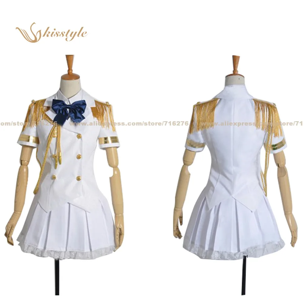 

Kisstyle Fashion Uta no Prince-sama Haruka Nanami Summer White Uniform COS Clothing Cosplay Costume,Customized Accepted