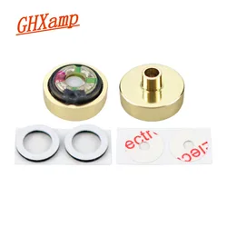 GHXAMP 10mm Subwoofer Headphone Speaker Metal Convex Speaker Unit In-Ear Earphone Speaker DIY Accessories 18Ohm 2pcs