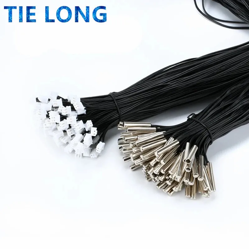 1M NTC Thermistor Temperature Sensor Waterproof Probe Wire 10K 1% 3950 W1209 W1401 cable