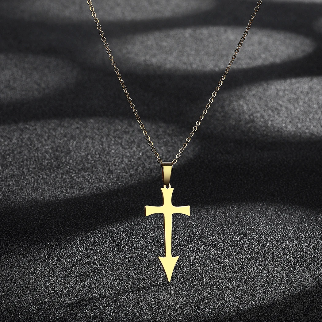 CHENGXUN Pretty Reckless Pendant Necklace for Women Girls Stainless Steel Laser Cut Taylor Momsen Sign Charm Neck Chain Amulet