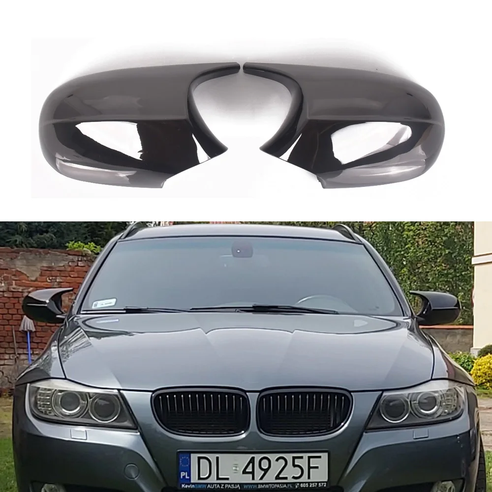 

Чехол для бокового зеркала из углеродного волокна для BMW 1 3 серии E81 E82 E87 E88 E90 E91 E92 E93 крышки заднего вида