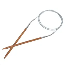 1/4/4/5mm bambusowe okrągłe igły do robienia na drutach rurka ze stali nierdzewnej szydełko DIY Craft sweter ubrania kapelusz szalik igły do szycia