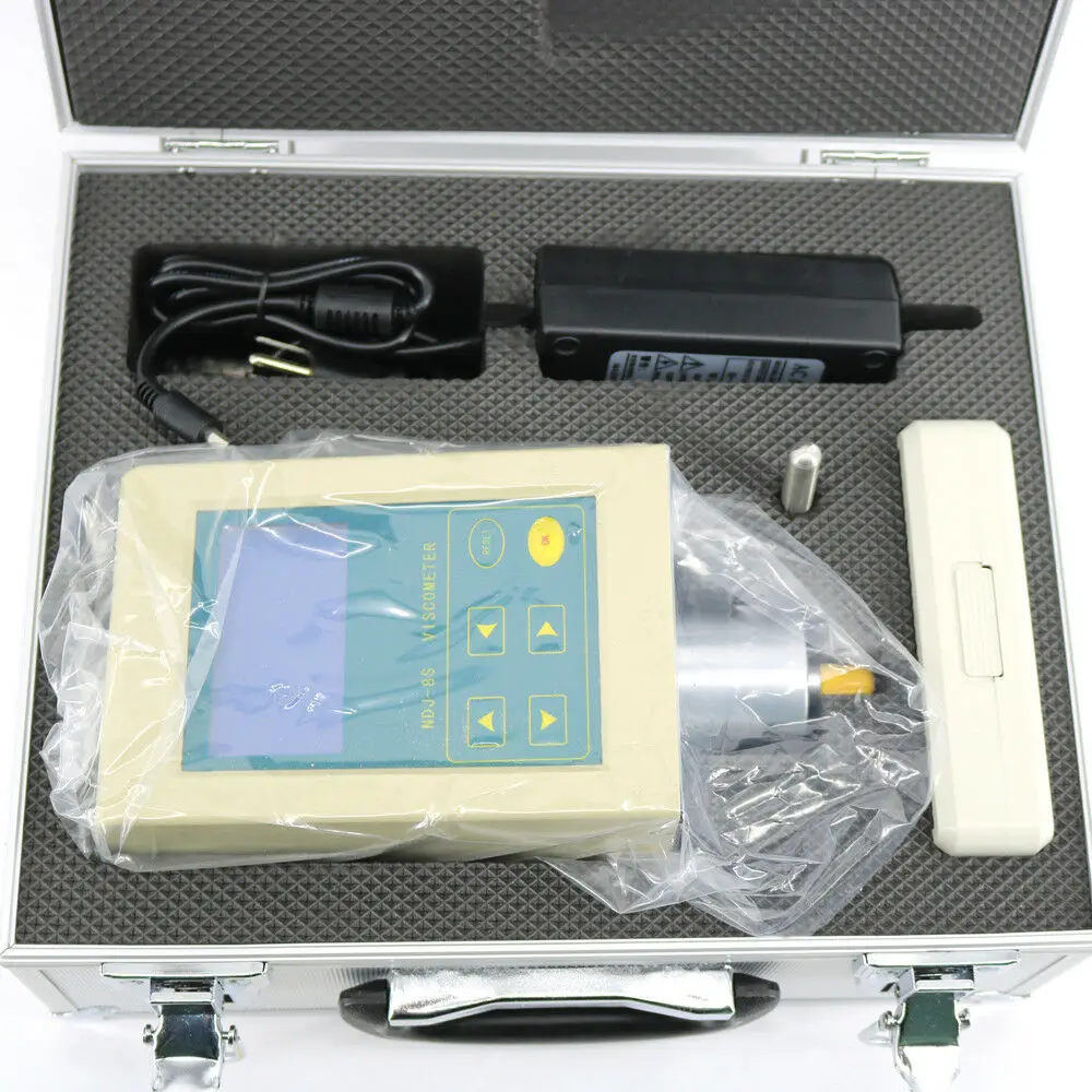 Digital Liquid Rotational Viscometer ความหนืด Tester NDJ-8S ดิจิตอลโรตารี่ Viscometer NDJ8S 1-2000000mPa.s