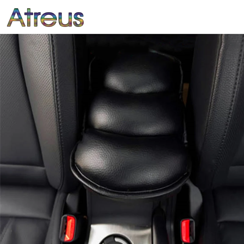 Auto Center Armrest Console Box Pad Seat Cover For Acura Ford Focus 3 2 Fiesta Mondeo 4 Kuga Ranger Mustang Lifan X60 2019 2020