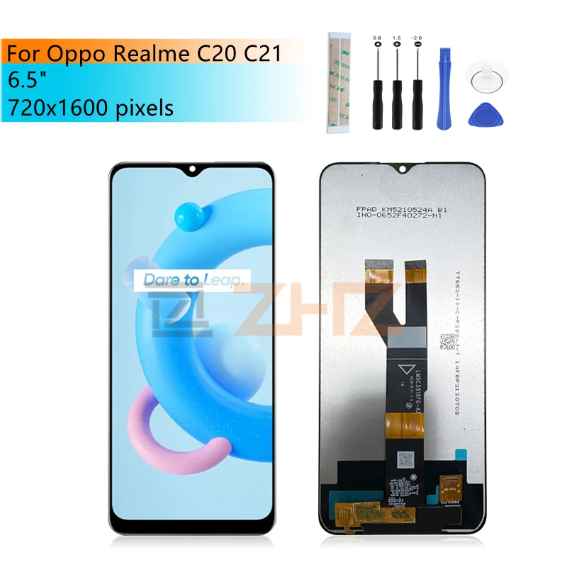 

For OPPO Realme C20 Lcd Display Touch Screen Digitizer Assembly With Frame Lcd Panel For Realme C21 Screen Replacement Repair