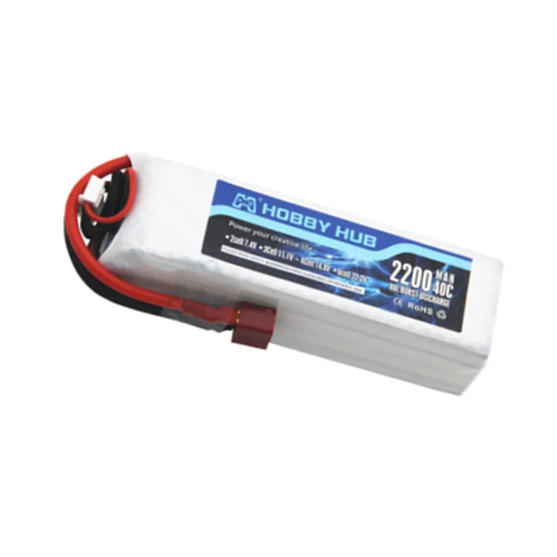 14.8v 2200mAh 40C リポバッテリー Rc Quadcopter ドローンスペアパーツ 14.8v 充電式 4S リポ T/XT60/JST プラグ 2 個