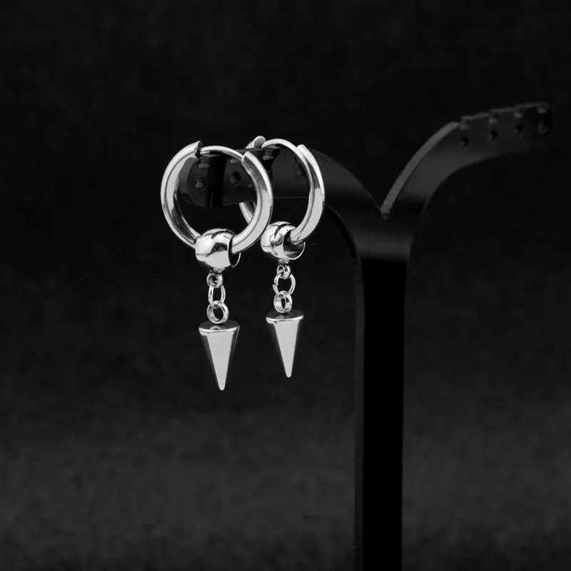 ONSTALL  Korean Fashion Pop Jewelry Male Bangtan Men Earring Drop Earring For Women Vintage Long Men Earring Geometric