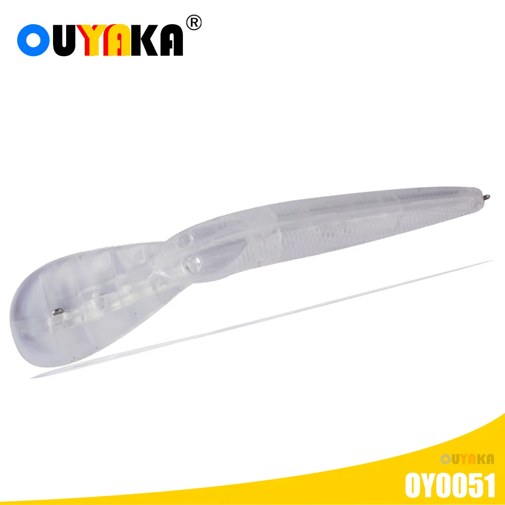 Sea Fishing Accessories Blank Unpainted Lure Minnow Weights 18.7g 16.8cm Iscas Artificiais Floating Diy ABS Pesca Seabass Leurre