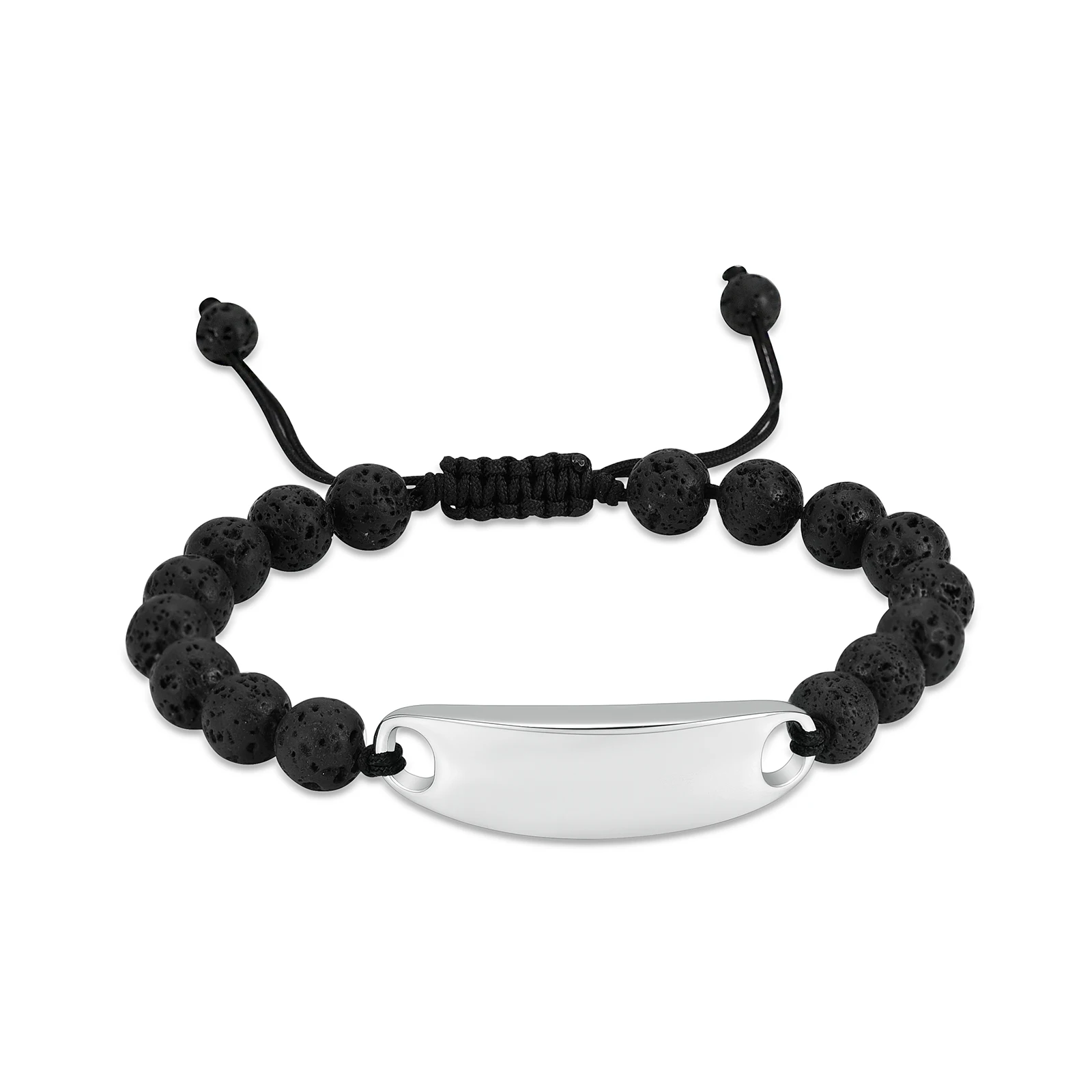 Crematie Urn Armband voor As Gedenkteken Urn Manchet Lava Rock Verstelbare Bangle Menselijk Huisdier As Houder Aandenken Sieraden