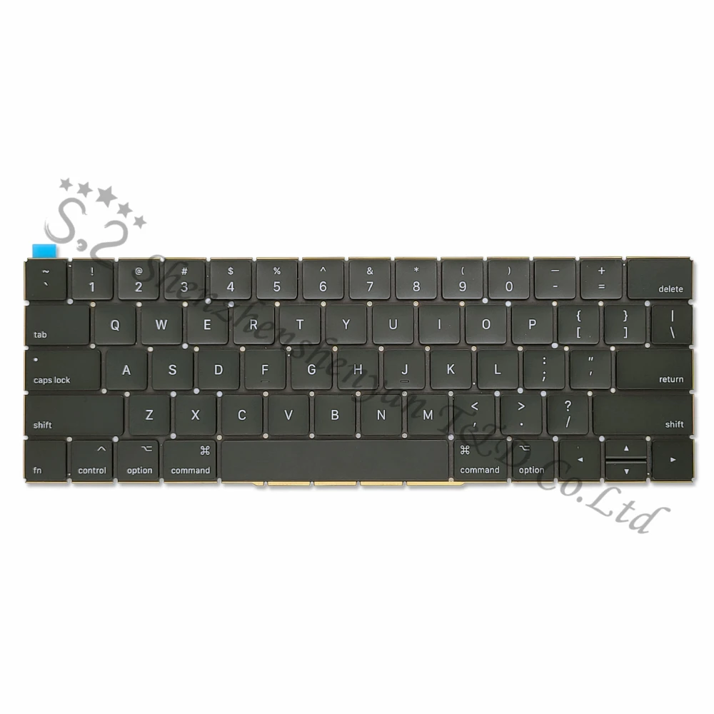 New A1706 A1707 US/UK/Spanish/Korean/French Keyboard  For Macbook Pro Retina 13 \