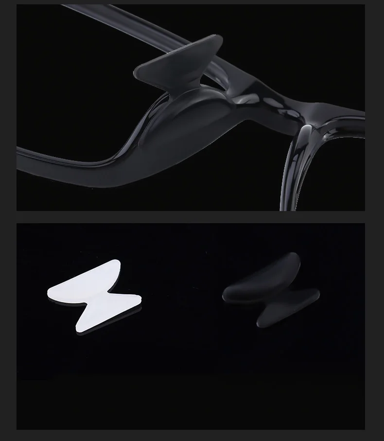 10 Paar Brillen Nasen polster Platte Rahmen Sonnenbrille Nasen polster Brillen teil von dhoptical – Detail 4