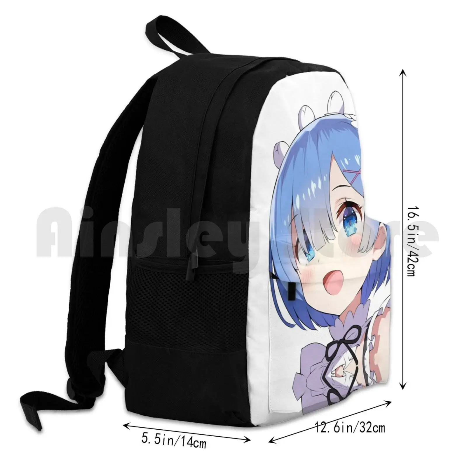 Rem Outdoor Hiking Backpack Waterproof Camping Travel Rem Re Zero Re Zero Starting Life In Another World Re Zero Kara Hajimeru