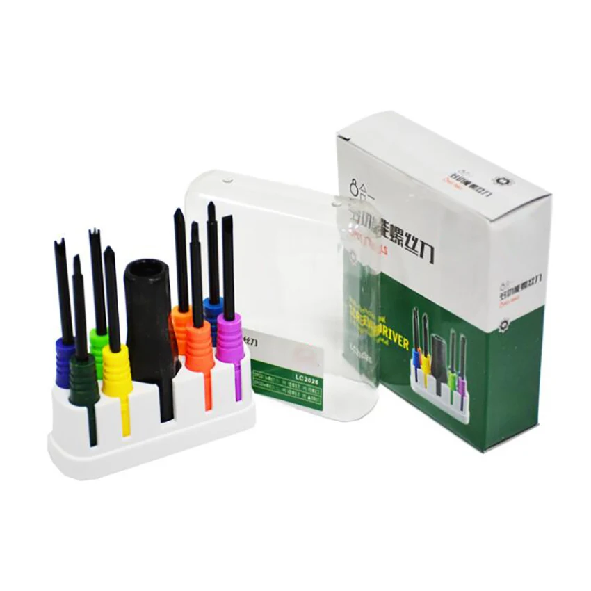 Chave de fenda especial em forma de parafuso com y-shaped triângulo em forma de u cruz interna invertida flor de ameixa especial driver conjunto