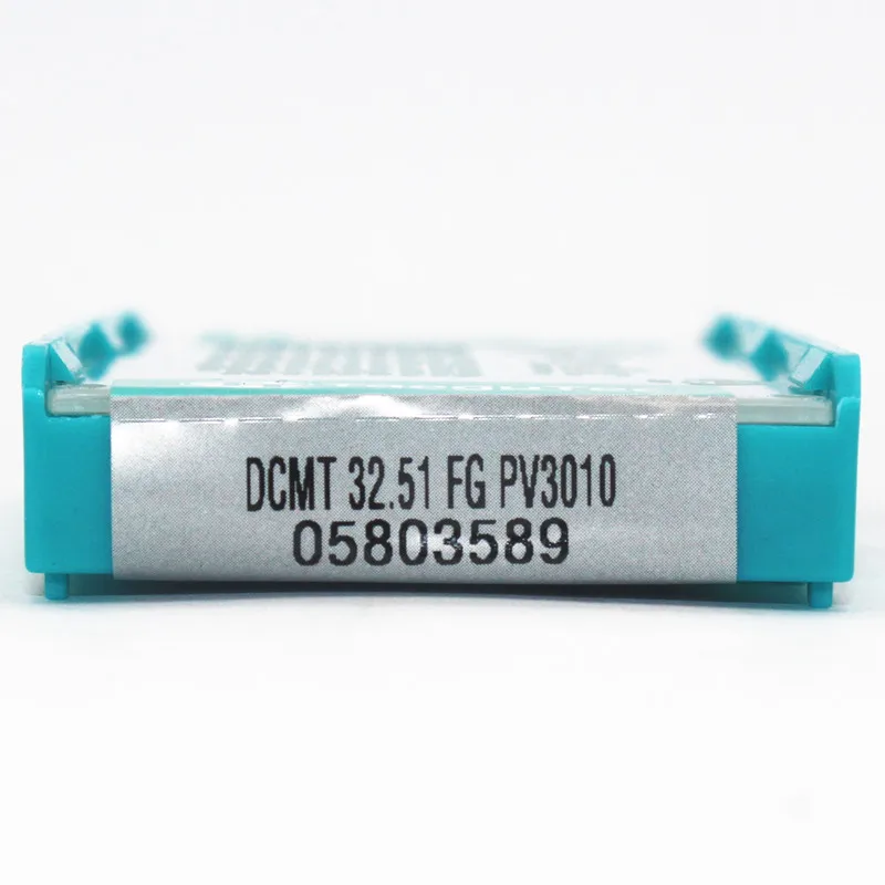 Imagem -06 - Dcmt 11t304 fg Pv3010 Cermet Interno Torneamento Inserções Cnc Torno Ferramentas de Corte