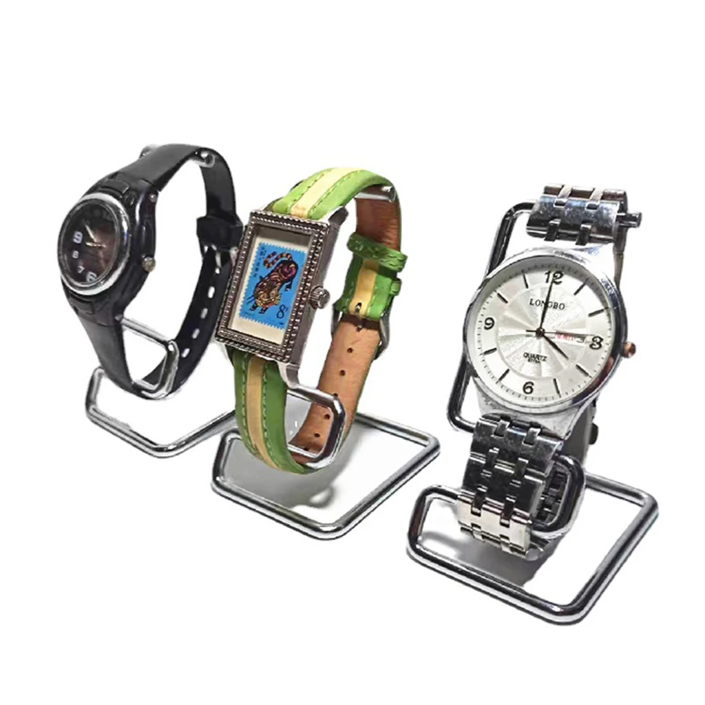 Watch Display Stand Holder Shelf Bracelets Wristwatches Organizer Jewelry Storage Box Showcase Display Rack Modern Style