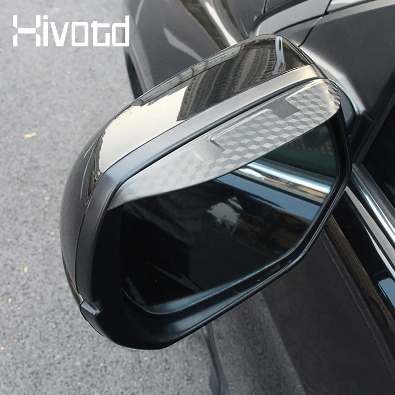 Car Side Rearview Mirror Visor Rain Guard Eyebrow Exterior Decoration Accessories Protection Part For Chevrolet Blazer 2022-2020