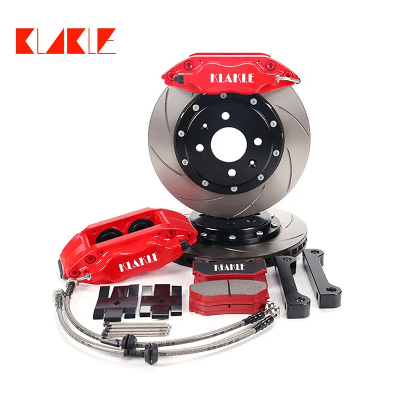 

KLAKLE 7600 Designer Brake Caliper 4 Big Pot 285*24MM Brake Disc 16 Inches Front Wheel For Toyota YARIS