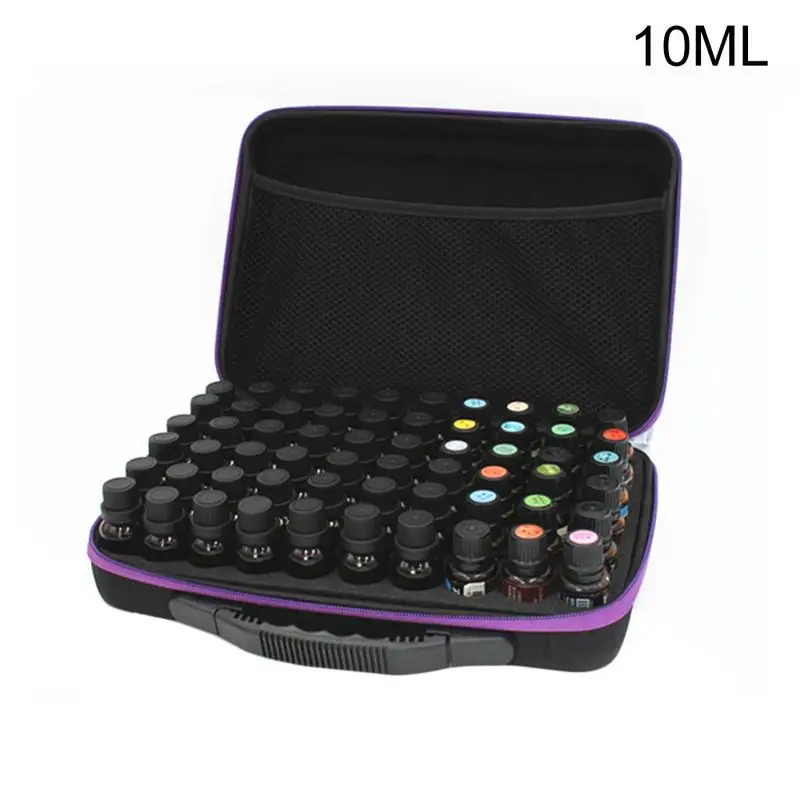 15ML Essential Oil Case Carrying Holder 60 Bottle Perfume Oil Nail Polish Organizador Storage Bag Storage Box Travel