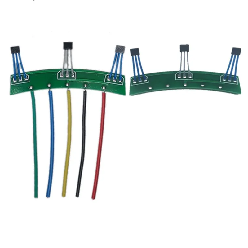 Motor Vector de vehículo eléctrico de dos ruedas, elemento Hall, 213 N602 motocicleta eléctrica, sensor de placa Hall, pcb, 5 uds.
