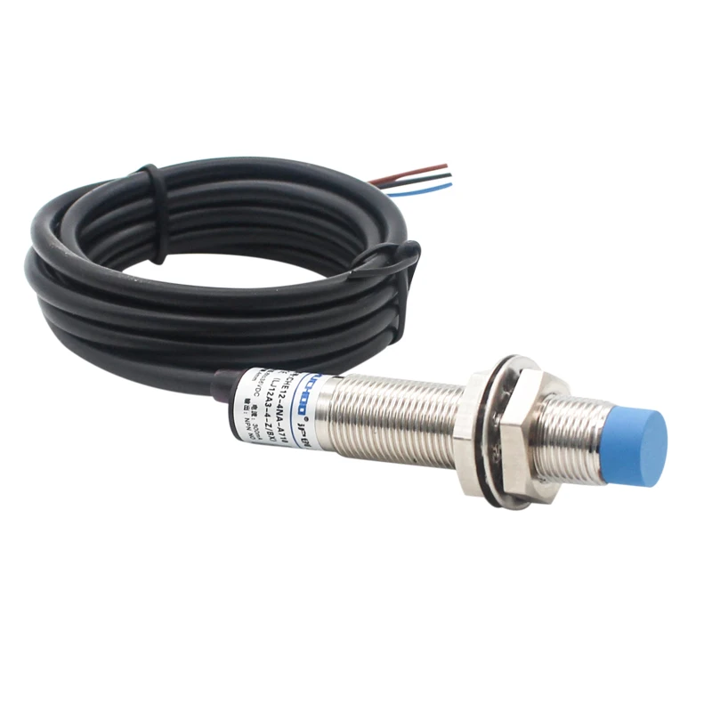 M12 4mm Metal Induction Proximity Switch Proximity Sensor Two and Three Wire Normally Open and Close