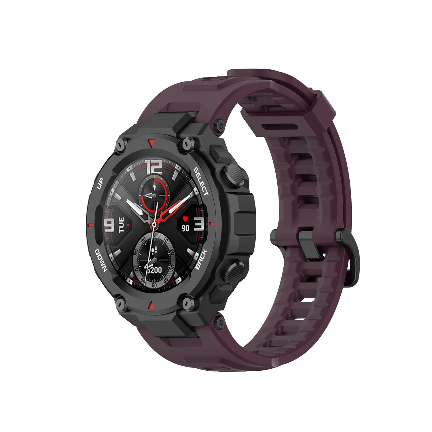 Correa de silicona para Huami Amazfit t-rex, pulsera de repuesto para reloj inteligente Xiaomi Amazfit T Rex, correa ajustable