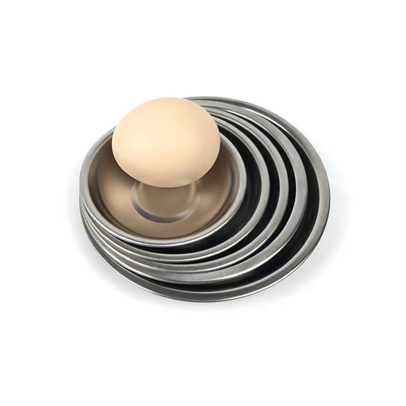 8Pcs Stainless Steel Sauce Bowl, Sauce Dish, Round Seasoning Dishes Sushi Dipping Bowl Saucers Bowl Mini Appetizer Plates