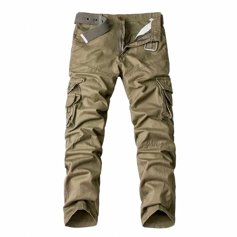 

Pop MISNIKI Pop Arrivals Cotton Men Cargo Pants Camouflage Military Army Work Multiple Pockets Overalls Dropshipping AXP104