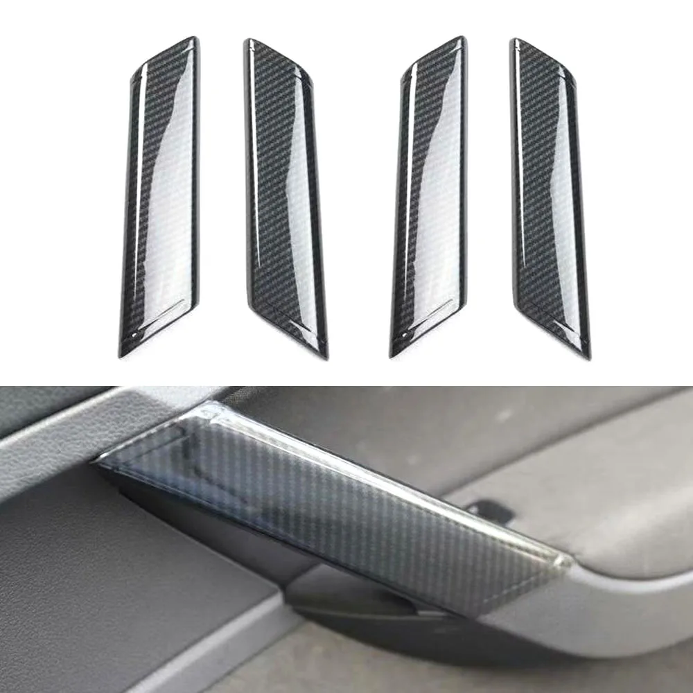 New ABS Car Styling FOR Volkswagen Golf 7 2014-2018 Door Grab Decoration Cover Trim Strips Interior Accessories 4pcs