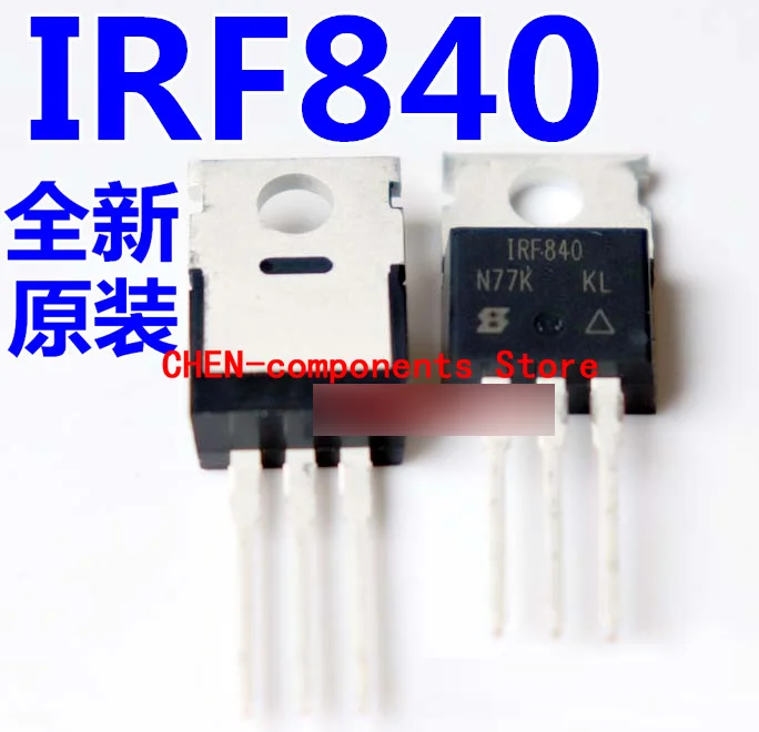 

10pcs Imported new original IRF840 IRF840PBF TO-220 8A/500V