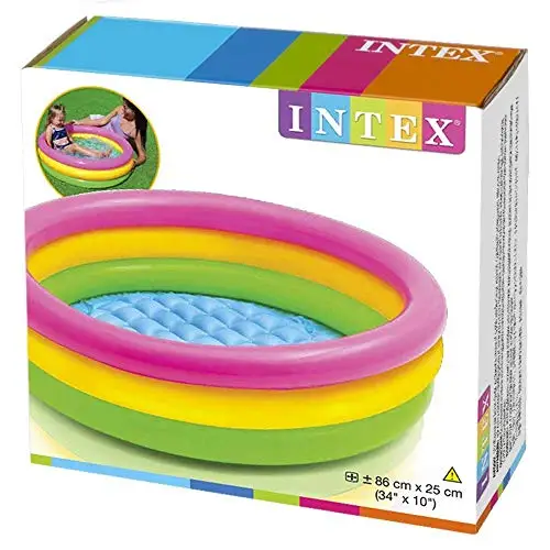 Intex Sunset Glow Baby Pool (34in x 10 in)