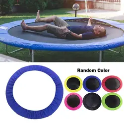 Round Trampoline Replacement Safety Pad Tear-Resistant Trampoline Edge Cover Protector Round Frame Pad (without Trampoline)