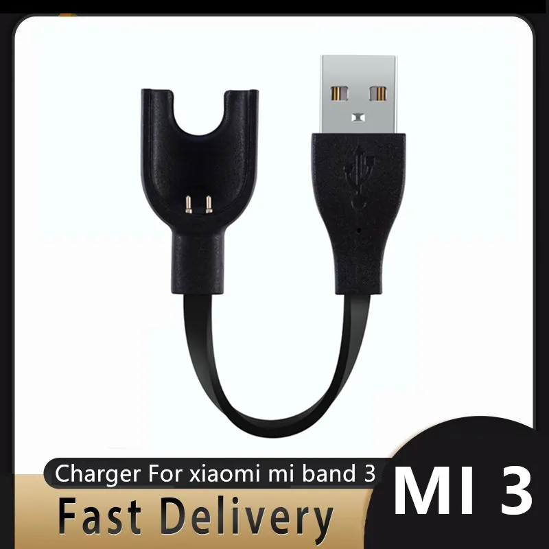 Charging Cable For Xiaomi Mi Band 3 Charger Cable Data Cradle For MiBand 3 Replacement USB Charging Line Smart Accessories