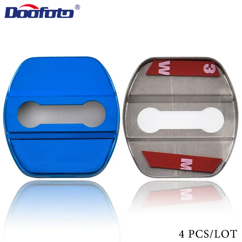 Car Door Lock Cover Protective Decoration Case For Nissan tiida Bluebird  March K13 Lancia GTR Auto Styling Accessories