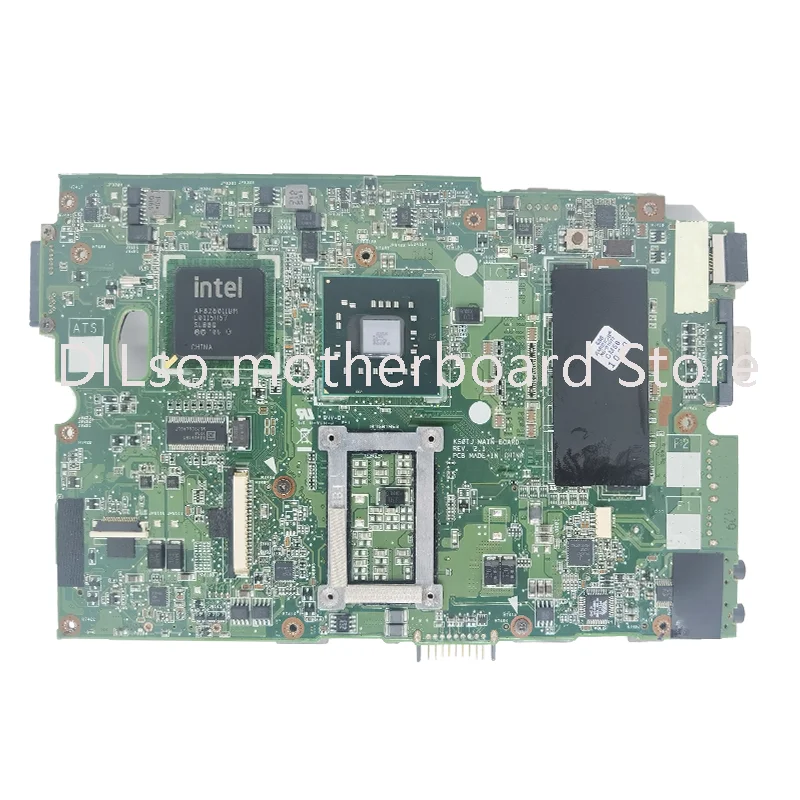 KEFU K40IJ Motherboard For asus Laptop Motherboard K50IJ K40AB K50AB K40AD  K50AD K50AF  K40AF  K50IN K40INTest Motherboard