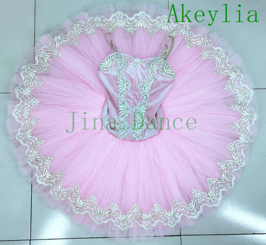 

Pre-Professional Tutu Women Ballet Pancake tutu Pink Peach Fairy Princess Nutracker Costume Platter Ballrina