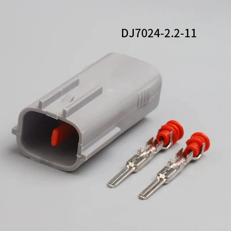 

6195-0006 500pcs 2Pin 2.2mm male Auto Motorcycle Electronic Wiring Connector for AUdi,VW,BMW, Honda,Toyota,Ford DJ7024-2.2-11