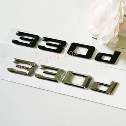 330d Rear Boot Trunk Lid Emblem Logo Badge Lettering For 3 Series E21 E30 E36 E46 E90 E91 E92 E93 F30 F31 F34