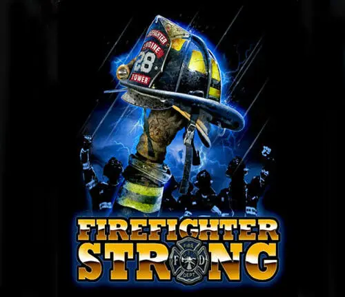 

Creative Design Fire Fighter Strong Proud Occupation T-Shirt. Summer Cotton Short Sleeve O-Neck Mens T Shirt New S-3XL