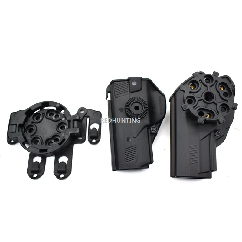 Quick Disconnect Kit Tactical 360 Degree Platform For Universal IMI Pistol Holster Hunting Gear Holsters Molle Accessory