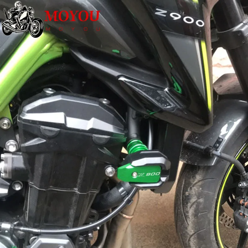 لكاواساكي Z650 Z900 Z900RS z650 900 900rs2017-2020 حار جودة عالية دراجة نارية تحطم حامي CNC إطار غطاء المحرك المتزلجون