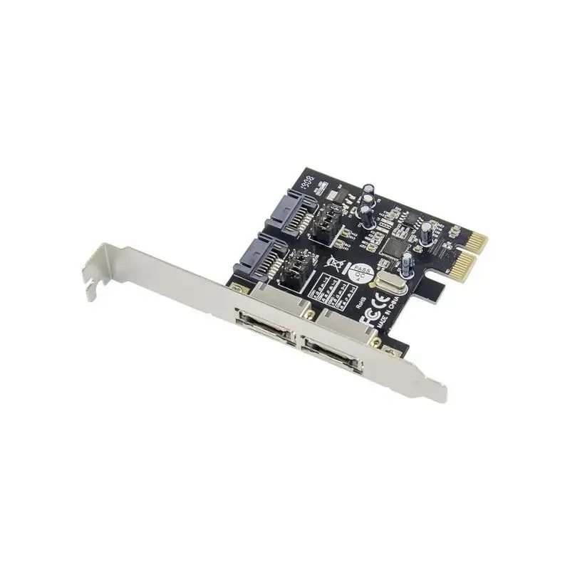 Raid Card PCIE SATA3.0 6Gbs Controller eSATA SATA III Expansion Card 6000m Chip Asmedia ASM1061 Adapter Converter