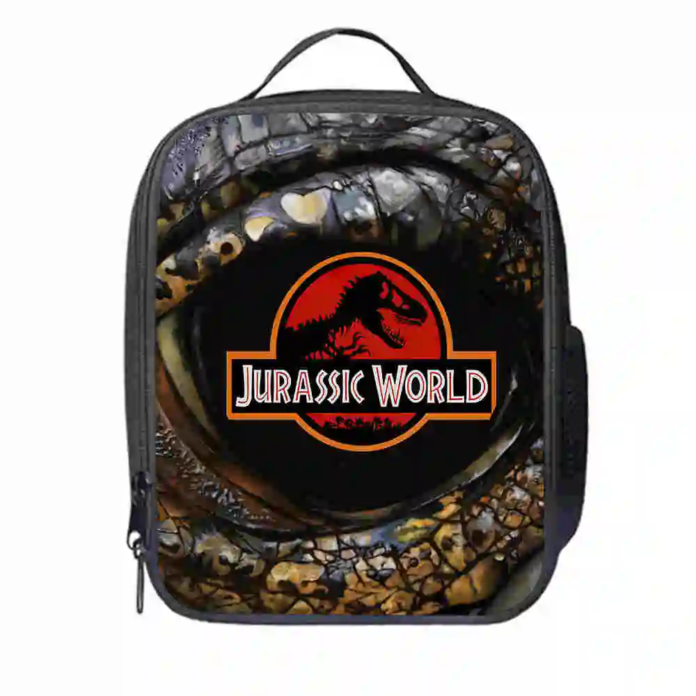 Dinosaur Lunch Bag Customized  Women Men Teenagers Boys Girls Kid School Thermal Cooler Insulated Tote Box